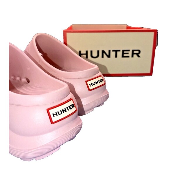 Hunter Coast Women Hunter HWHADDIE Light Pink Platform Slide Sandals Womens Size 10 New Box $85